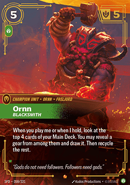 Ornn, Blacksmith (V.1 - Epic)