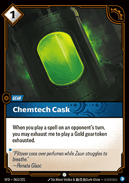 Chemtech Cask