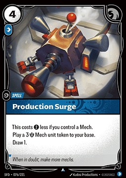 Production Surge