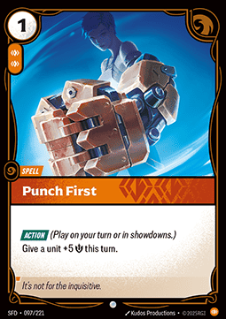 Punch First