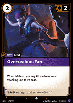 Overzealous Fan
