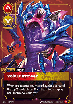 Rek'Sai, Void Burrower (V.1 - Rare)