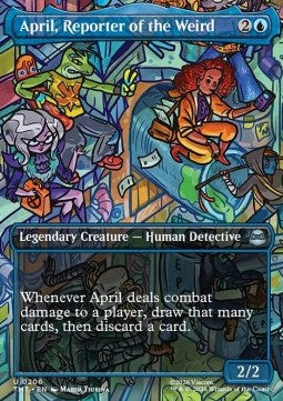 April, Reporter of the Weird
