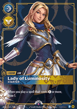Lux, Lady of Luminosity