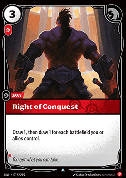 Right of Conquest