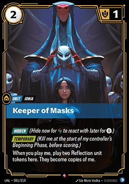 Keeper of Masks