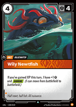 Wily Newtfish