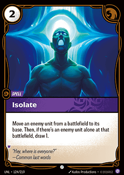 Isolate