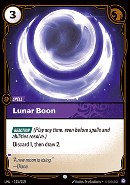 Lunar Boon