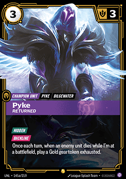 Pyke, Returned (V.2 - Showcase)