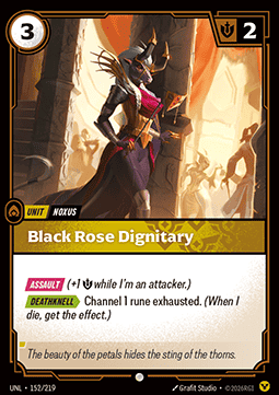 Black Rose Dignitary