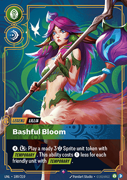 Lillia, Bashful Bloom (V.1 - Rare)