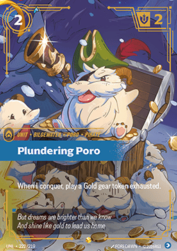 Plundering Poro