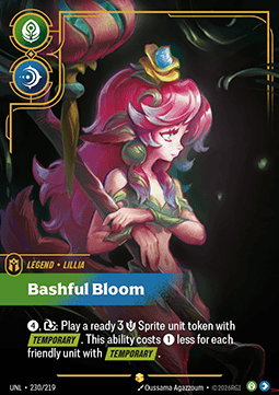 Lillia, Bashful Bloom (V.2 - Showcase)