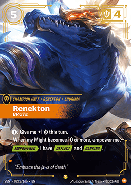 Renekton, Brute (V.2 - Showcase)