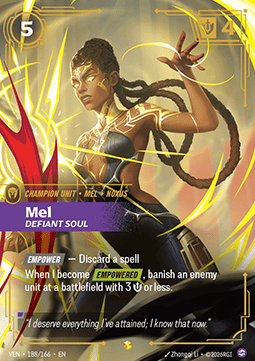 Mel, Defiant Soul (V.3 - Showcase)