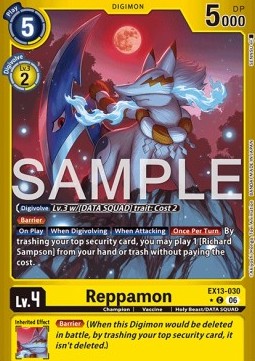 Reppamon (EX13-030) (V.2)