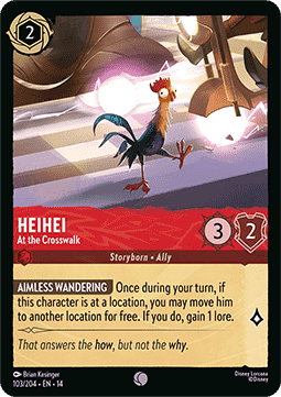 Heihei - At the Crosswalk