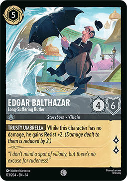 Edgar Balthazar - Long-Suffering Butler