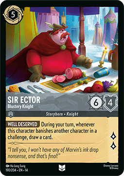Sir Ector - Blustery Knight