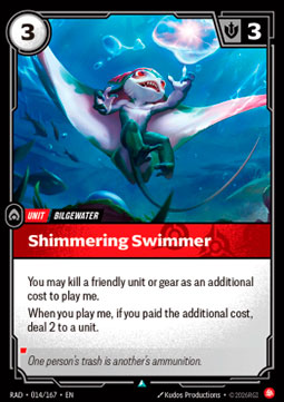 Shimmering Swimmer