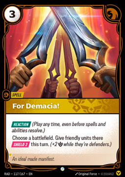 For Demacia!