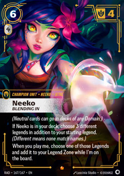 Neeko, Blending In