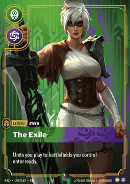 Riven, The Exile (V.1 - Rare)