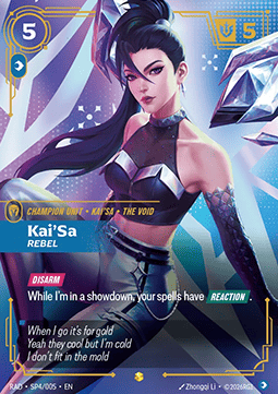 Kai'Sa, Rebel (V.2 - Showcase)
