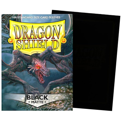 Dragon Shield Negro Matte Standard 100U