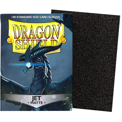 Dragon Shield Jet Matte Standard 100U