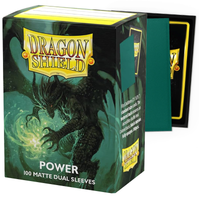 Dragon Shield Metallic Green Dual Matte Standard 100U