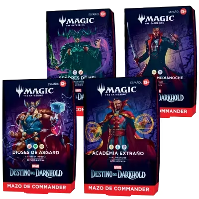 MTG: Marvel Darkhold Destiny Commander Deck Pack Spanish (PRESALE)
