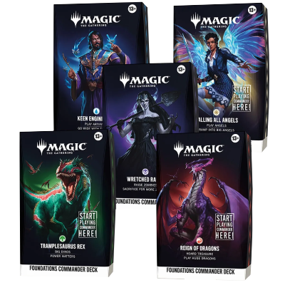 MTG: Reality Fracture Foundations Commander Decks Pack Inglés (PREVENTA)