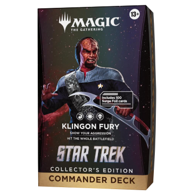 MTG: Star Trek Collector Commander Deck Klingon Fury English (PRESALE)