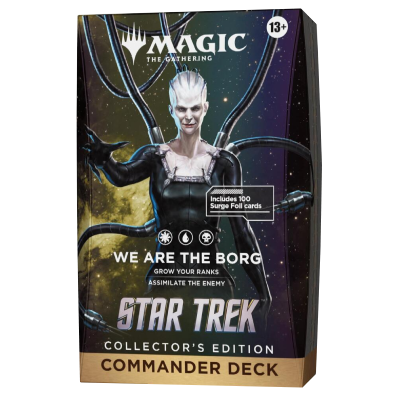MTG: Star Trek Collector Commander Deck We are the Borg Inglés (PREVENTA)