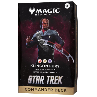 MTG: Star Trek Commander Deck Klingon Fury Español (PREVENTA)