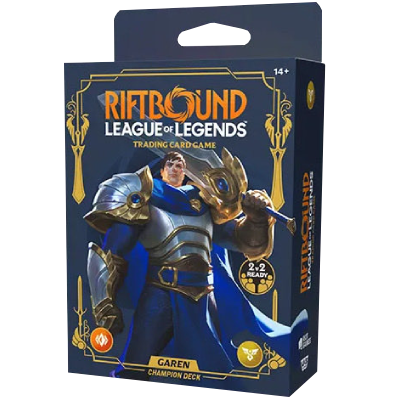 Riftbound Legacy Champion Deck Garen English (PRESALE)