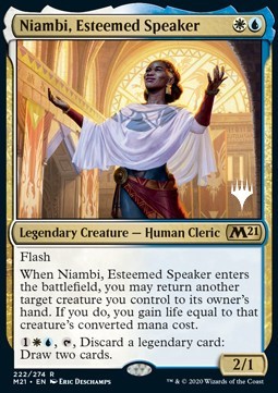 Niambi, Esteemed Speaker (V.1)