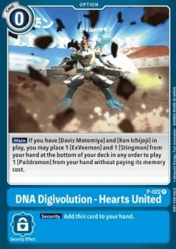 DNA Digivolution - Hearts United (P-022)
