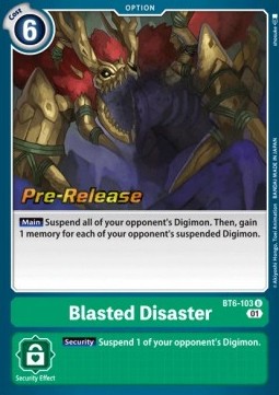 Blasted Disaster (BT6-103)