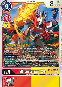 Shoutmon X4 (BT10-009)