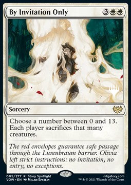 By Invitation Only (V.2)