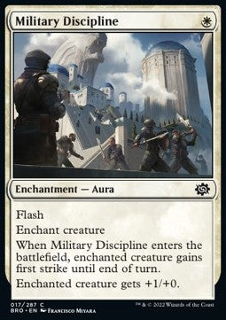 Military Discipline