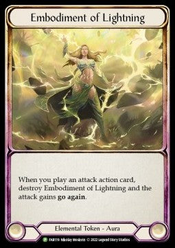 Embodiment of Lightning (Cold Foil)