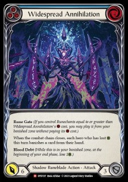 Widespread Annihilation (Regular)