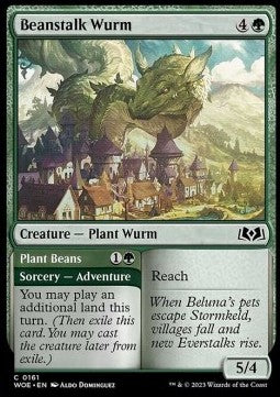 Beanstalk Wurm // Plant Beans