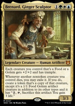 Brenard, Ginger Sculptor