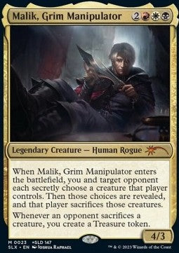 Malik, Grim Manipulator