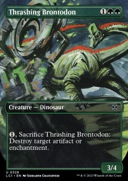 Thrashing Brontodon